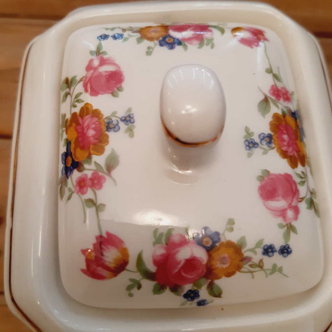 Sadler Tea Caddy Vintage Tea Container Ceramic Storage Jar Etsy