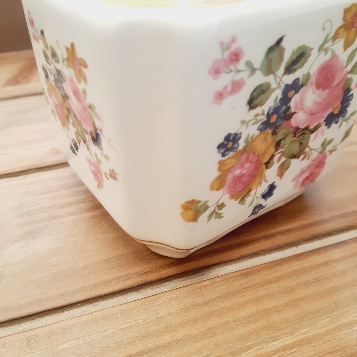 Sadler Tea Caddy Vintage Tea Container Ceramic Storage Jar Etsy