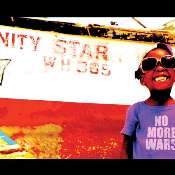 No More Wars -Unity Star - Peace - Jamaica Photography  photographic  Print