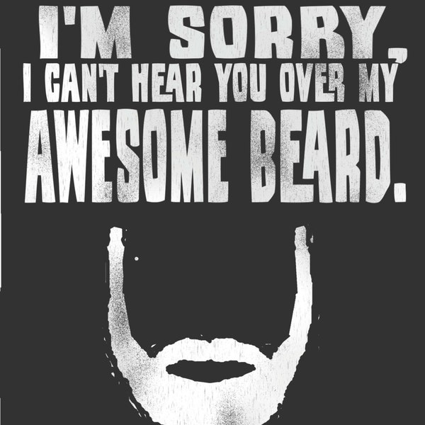 Awesome Beard T-shirt