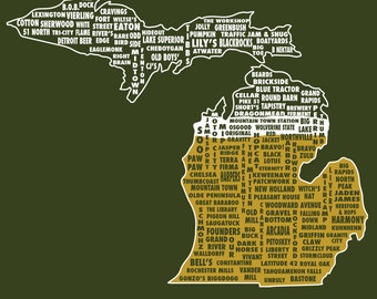 Drink Local- Michigan Beer T-shirt