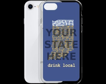 Drink Local - State Beer Phone Case (Apple or Samsung)