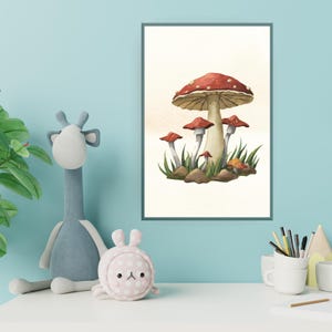 NURSERY - Woodland Life Wall Art Printables - Set of 10 Prints | Nursery Poster | Playroom Art|