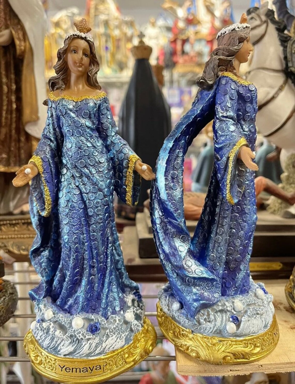 Yemaya Orisha Statue Santeria Etsy