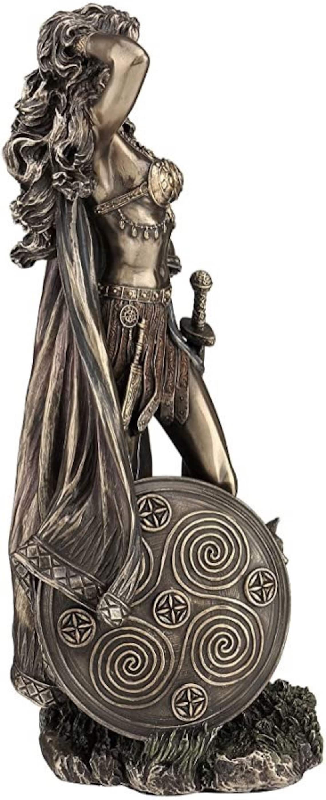 Large Freya Norse Goddess of Love Beauty and Fertility Statue Etsy