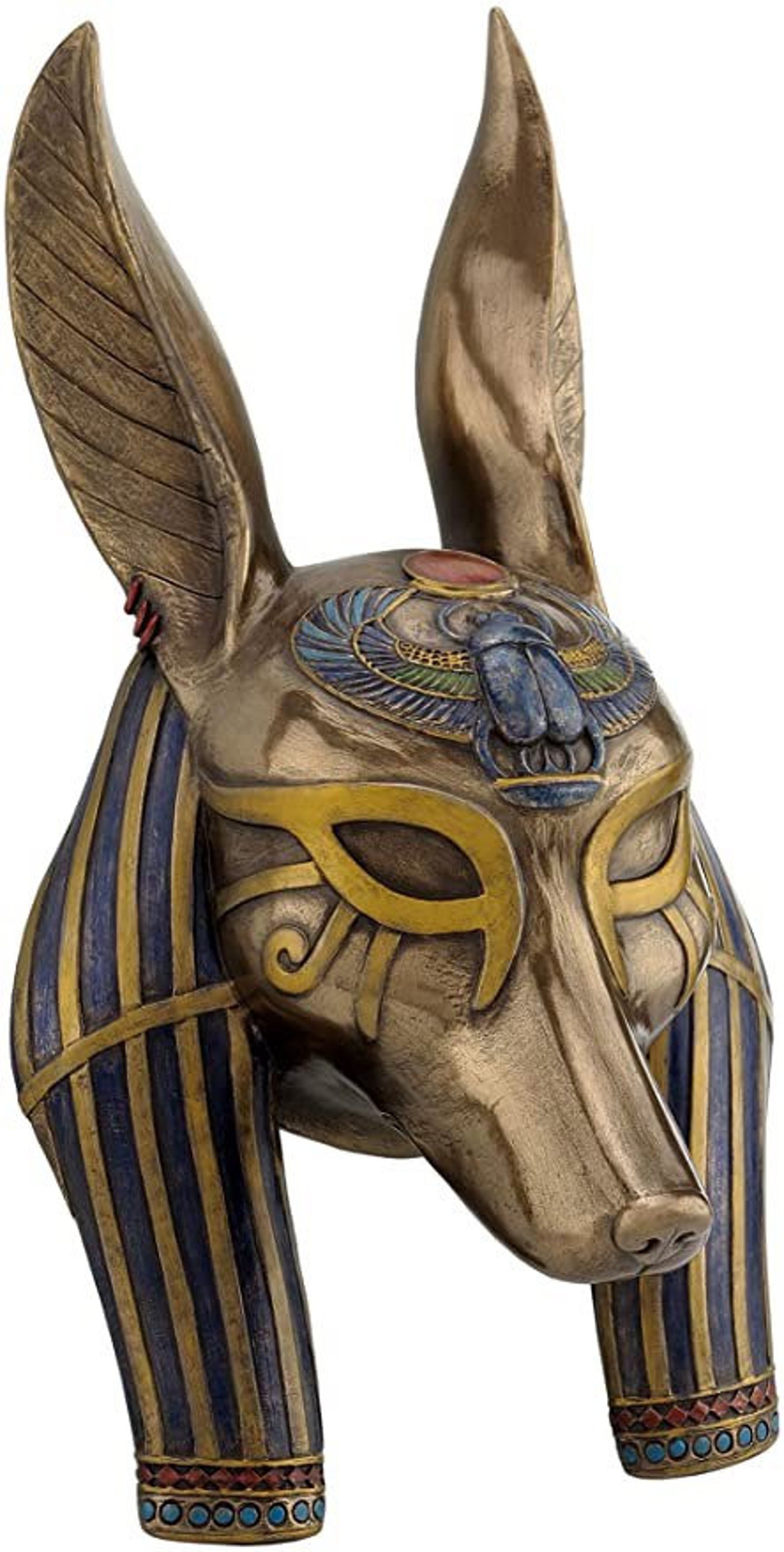 Кто был в маске анубиса. Египетские маски Анубис. Маска Анубиса древний Египет. Маска Бога Анубиса. Маска Анубис египетского Бога.