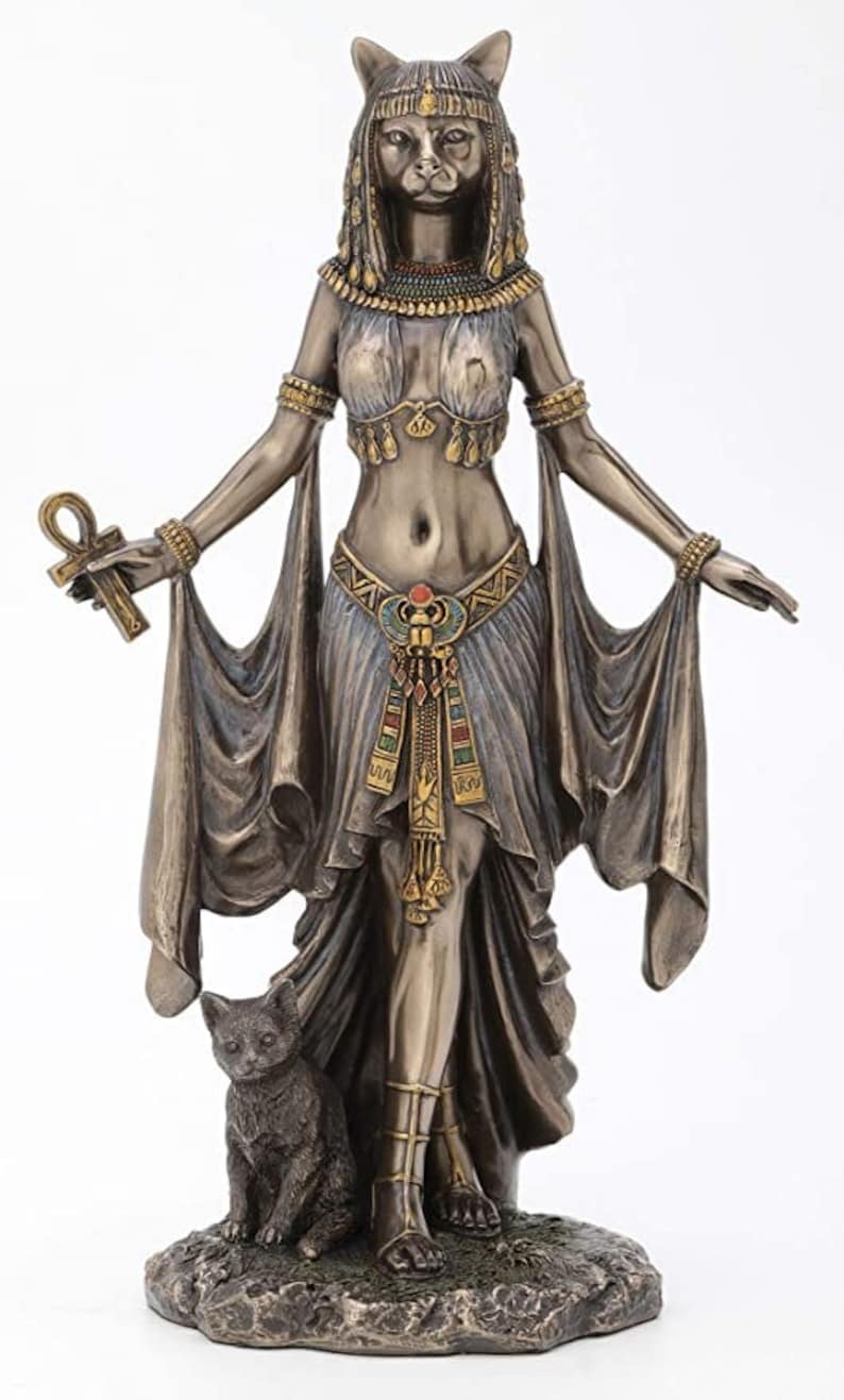 Bastet Egyptian Goddess of Protection Statue Sculpture 10 - Etsy