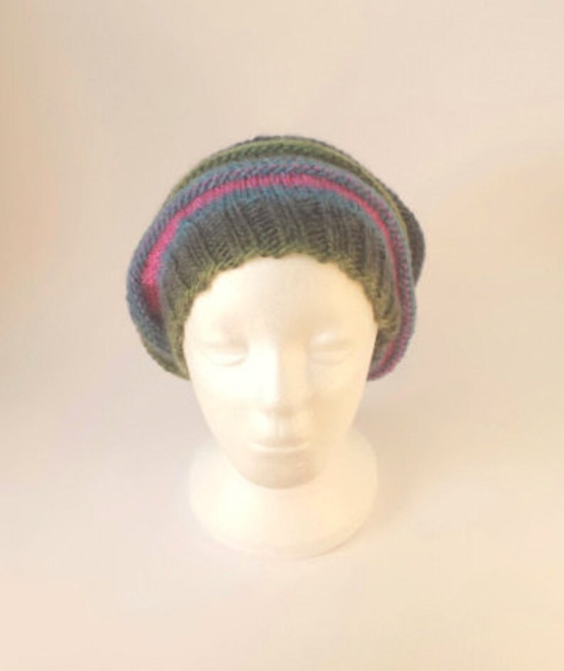 Bonnet Long Slouch Unisexe - 100% Acrylique - Taille Unique - 35 Couleurs Disponibles - Hiver Doux
