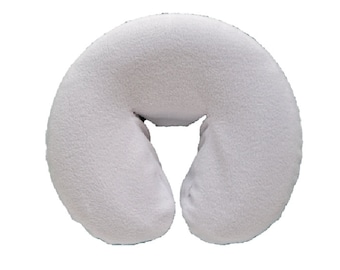 Massage Face Cradle Cover - "Seamless" Classic Crescent Style Fleece  - Fits Various Brand Names - Solid Colors