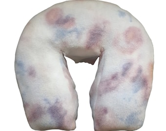 Boiance Massage Face Cradle Cover - "Seamless" Boiance Style Fleece - Pastel Blend Print