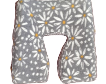 Master Ergonomic Fleece Massage Face Pad Cover - Daisy Print