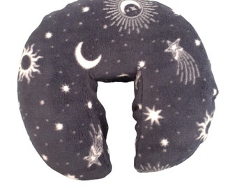 Seamless Oakworks AeroCel Style Fleece Massage Face Pad Cover - Night Sky Print