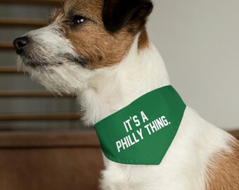 Philly Sports Pet Bandana Collar: &quot;It&#39;s A Philly Thing&quot;