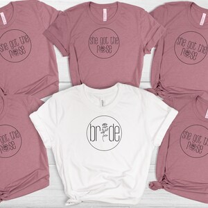 Bachelorette Party Shirts: Bride & Squad Matching Tees