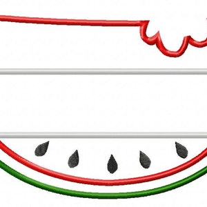 Split Watermelon Applique Design 3 Sizes INSTANT DOWNLOAD - Etsy