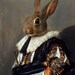 Lord Rabbit Print | Digital Print | Royal Pet Portrait | Rabbit Print ...