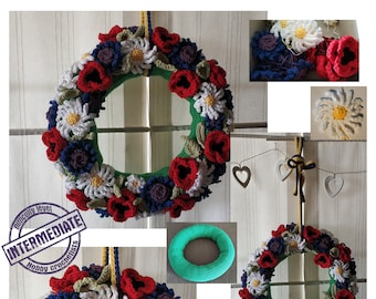 Swedish midsummer Wreath - Pattern by Emvy creates