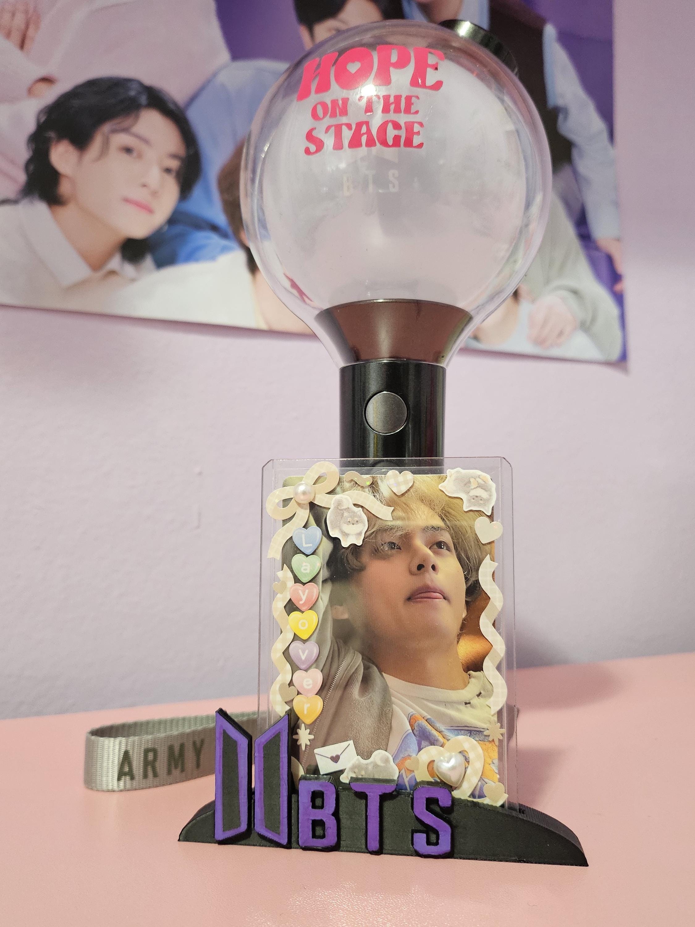BTS (SE) Light Stick/photocard Stand - Etsy