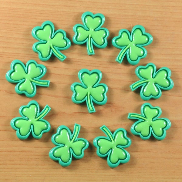 Charms Craft Supplies Fun Express Lucky Shamrock Enamel Charms for St Kids Beading St 36 Pieces Patricks Day Patricks Day 
