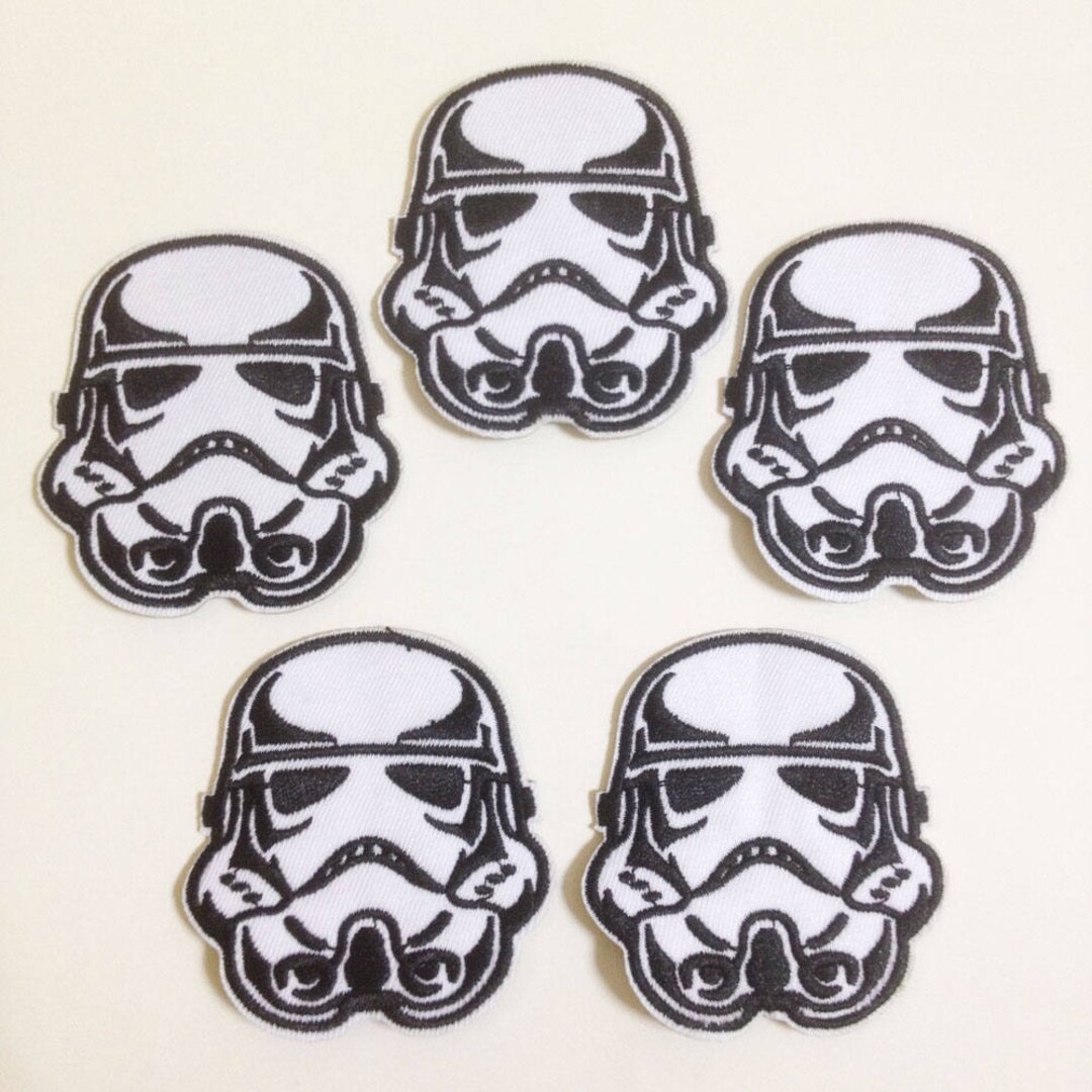 Patch Embroidered / écusson Thermocollant Star Wars, Stormtrooper - Foto 11