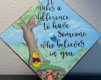 Hand Painted Graduation Cap (Classic)