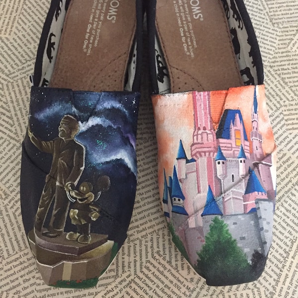Hand Painted Toms - Etsy