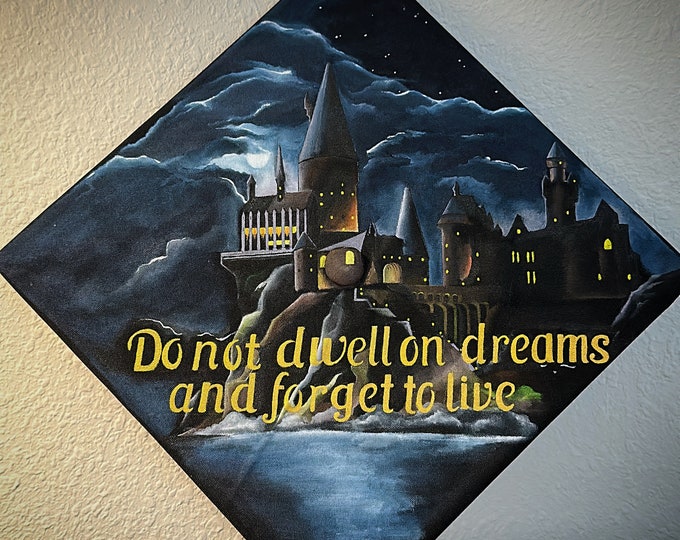 Harry Potter Themed Graduation Cap - Etsy