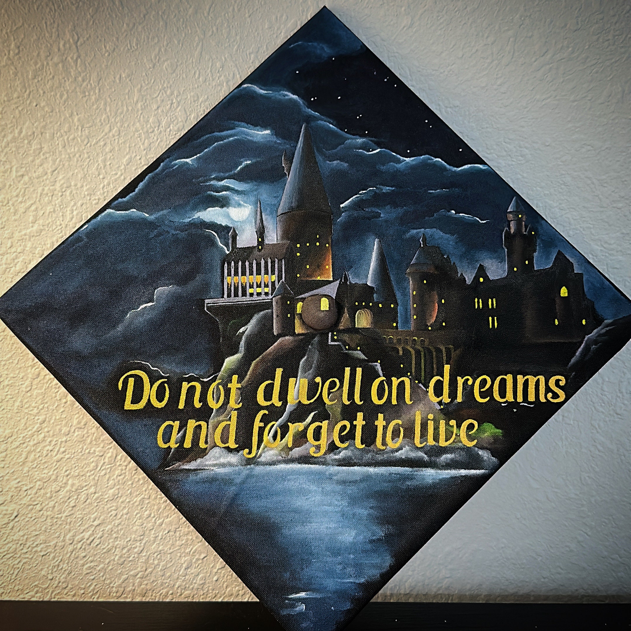 Harry Potter Themed Graduation Cap