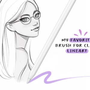 PROCREATE Brushes DRAWING Brushes for Sketching Characters in image 6