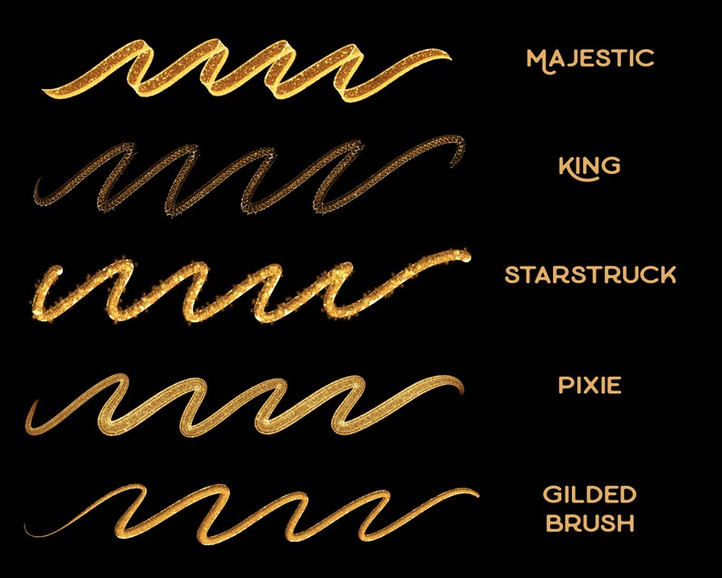 GLITTER Procreate Brushes Glitter Sparkle Brush Procreate Etsy
