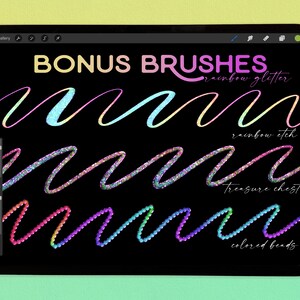Procreate Brushes GLITTER Brush Procreate Brush Bundle Sparkle ...