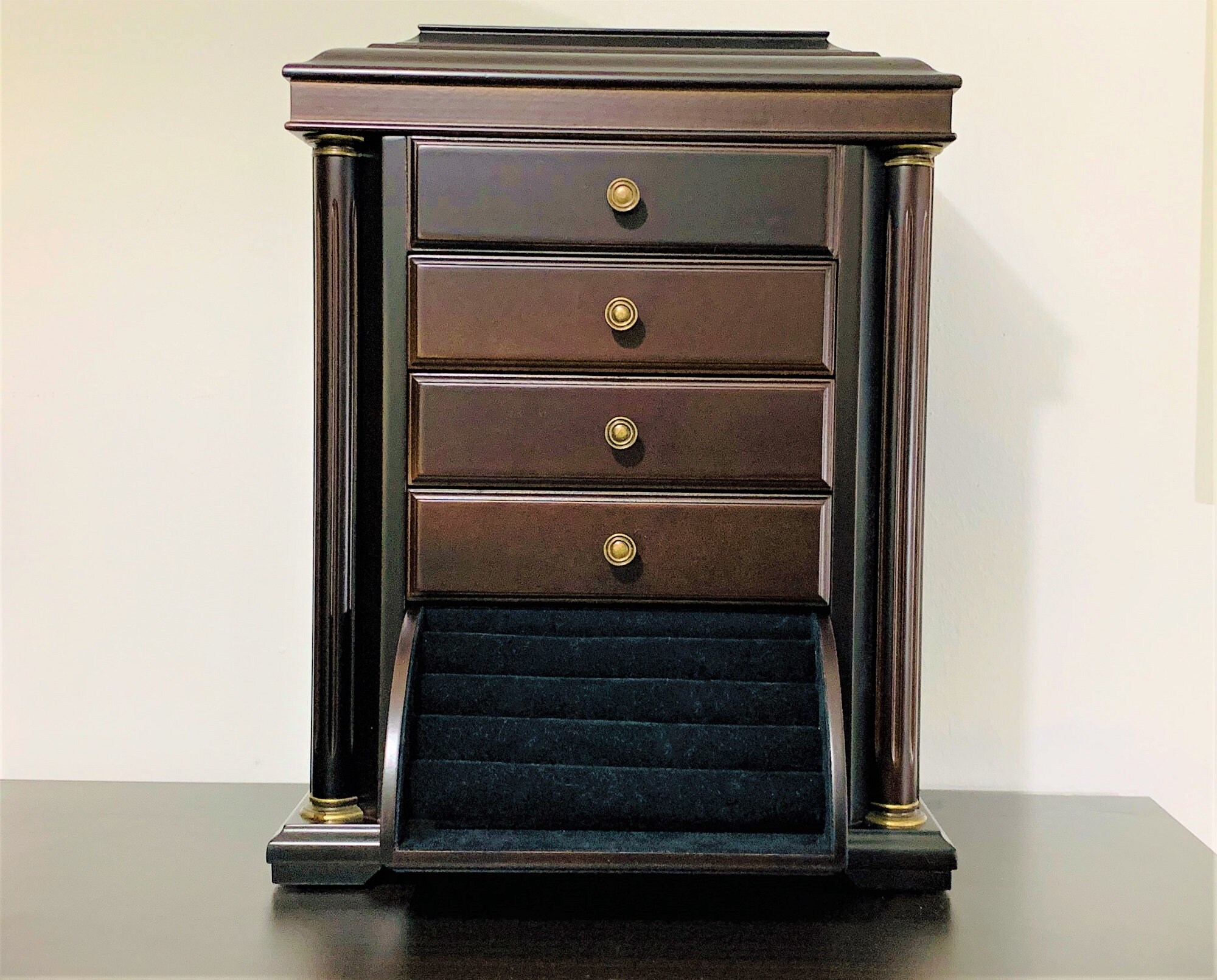 Vintage Bombay® Large Jewelry Armoire, Retired Rare Edition, Taiwan 067