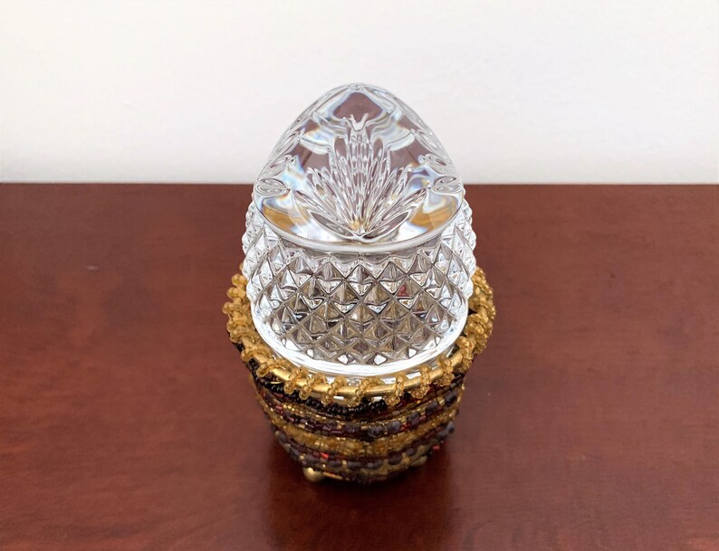 Large Fine Lead Crystal Egg France Hand Cut 24 Lead Crystal Etsy