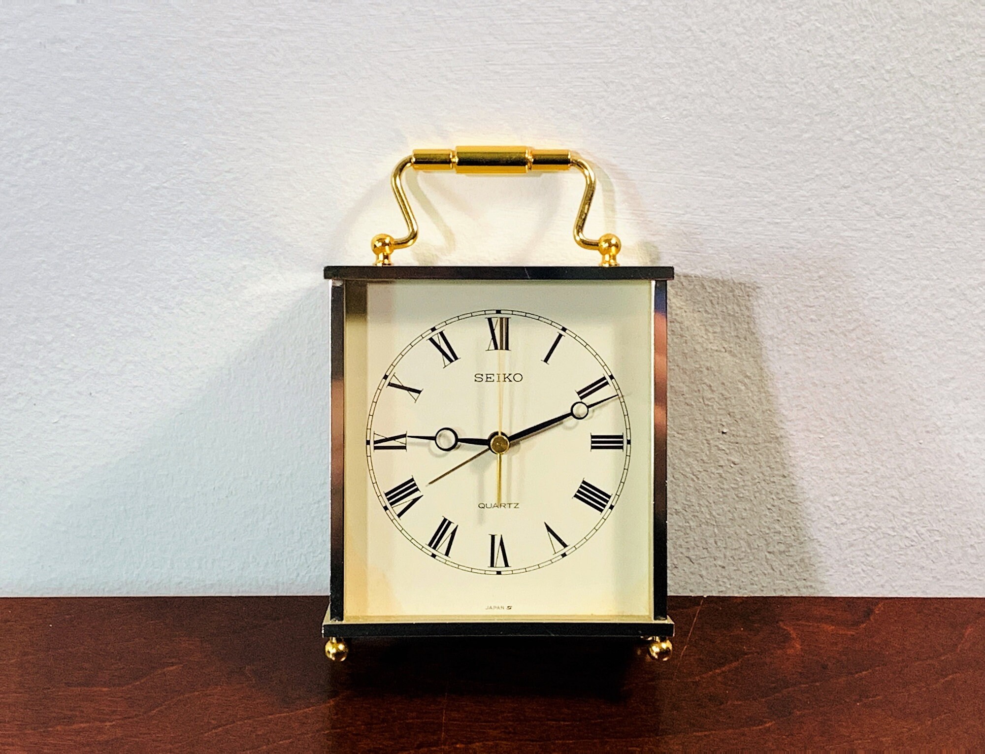Seiko carriage clock alarm movement sale