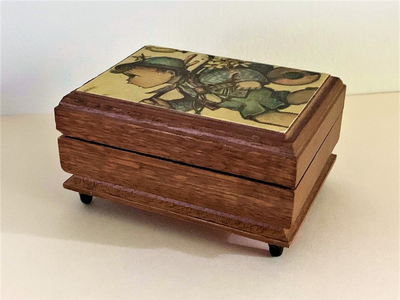 Collectible Ballerina Original Deichert Music Box West Etsy