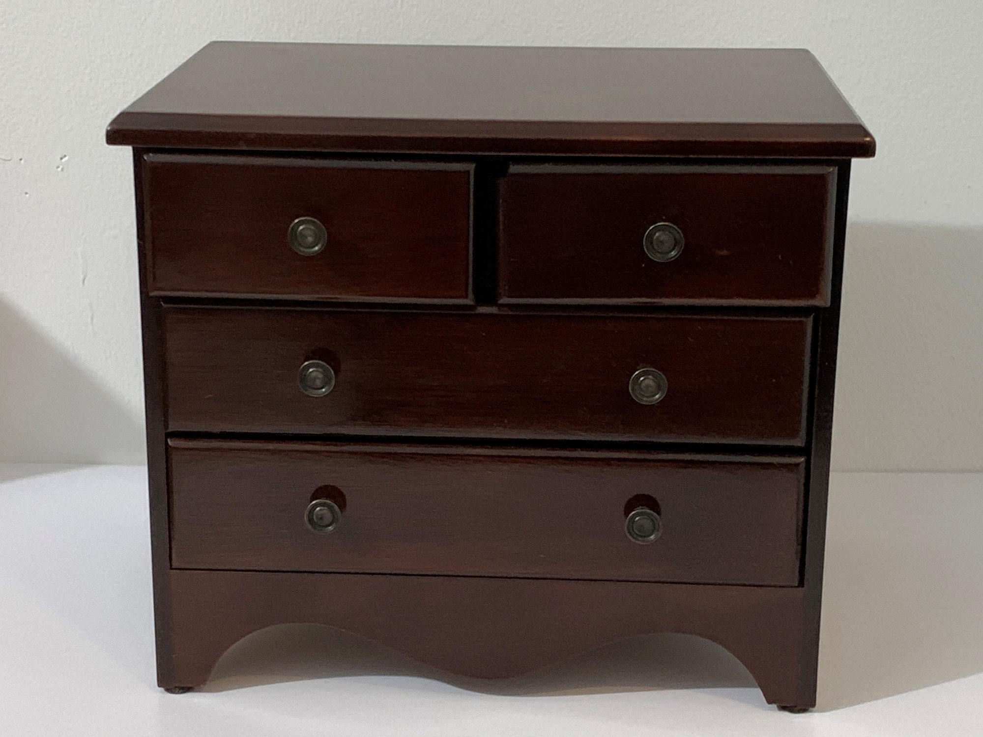The Bombay Company 1992 Fine Wood Jewelry Cabinet, Dark ...