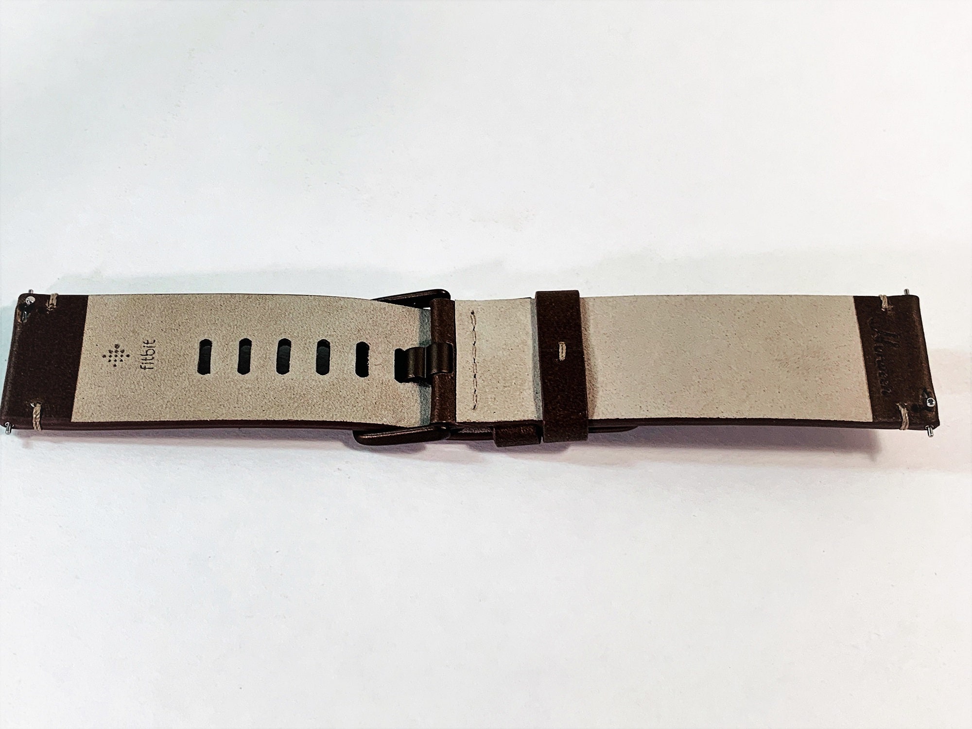 Fitbit horween leather band best sale