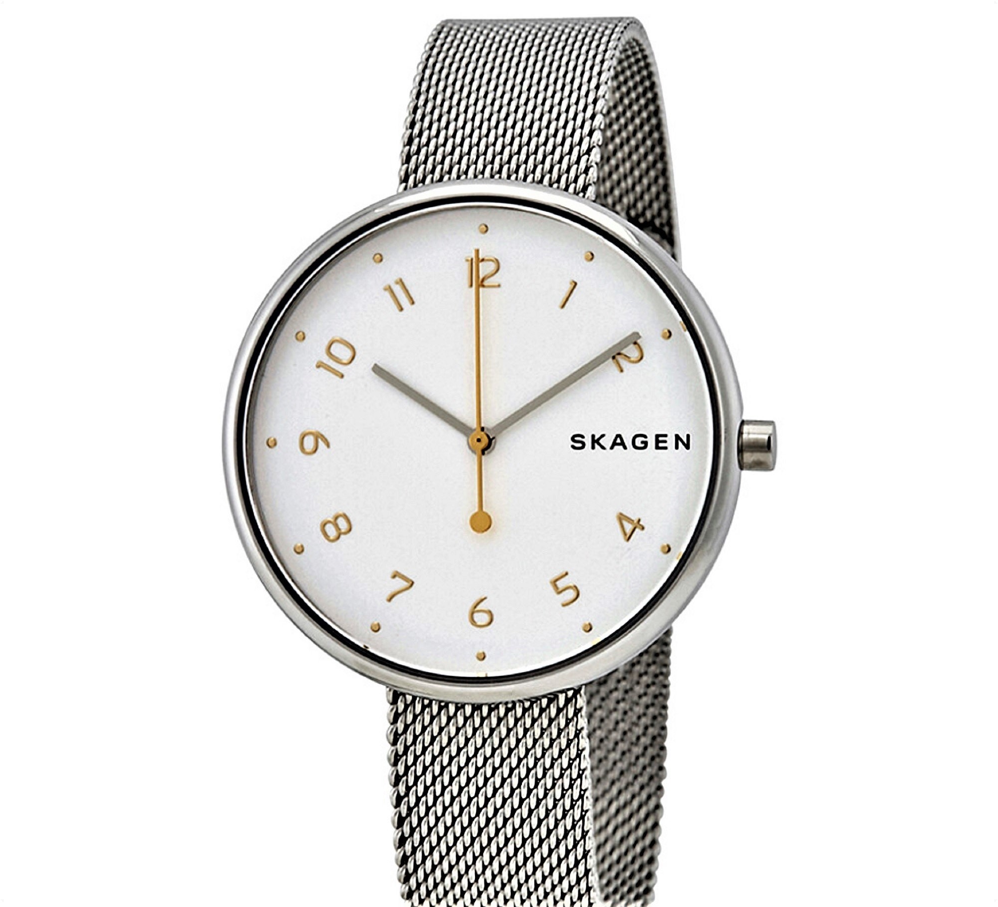 Skagen Denmark Signatur® SKW2623 Women Mesh Band Watch. Mint in Box,  Mineral Crystal, WR 5 ATM, 36mm Case, 14mm Lugs, Free US Shipping.
