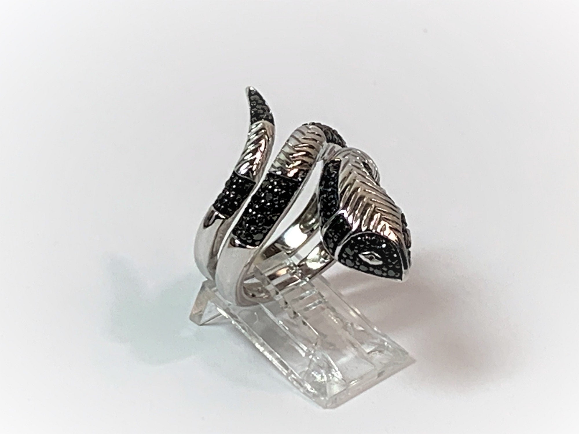 Nice design! 925 Sterling Silver Ring US size 9.75 Detailed Snake – Fine  and Faith