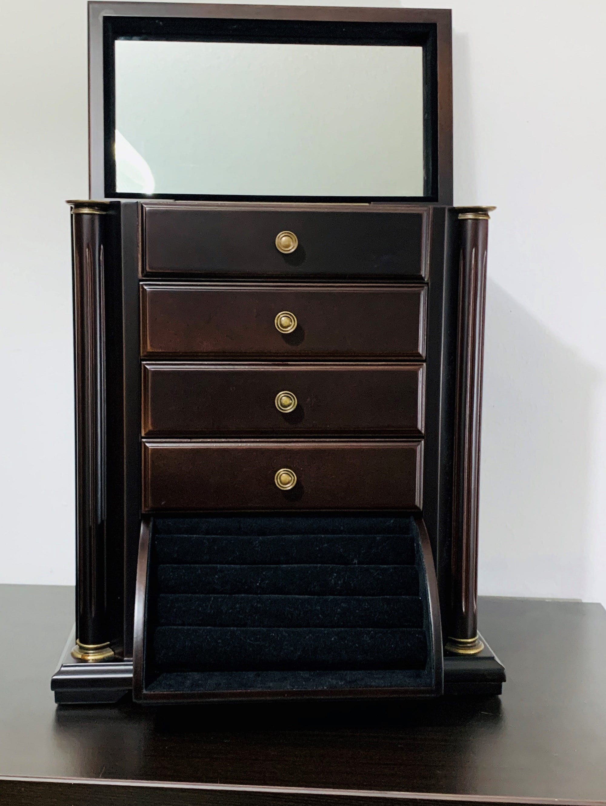 Vintage Bombay® Large Jewelry Armoire, Retired Rare Edition, Taiwan 067