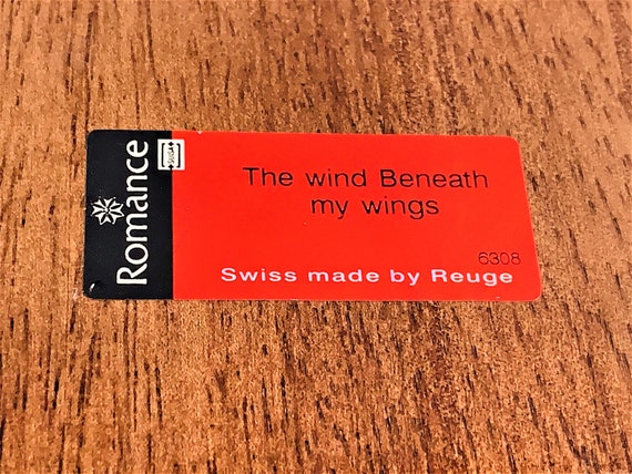 Reuge Romance Music Box Italy 
