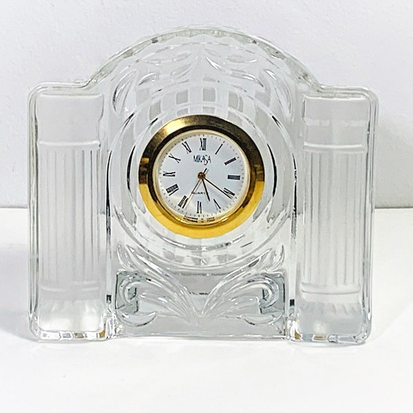 Small Crystal Clock Etsy