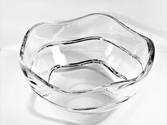 Vintage Tiffany & Co. Wave Crystal Bowl Signed 'josef Riedel Vintage Tiffany & Co. Wave Crystal Bowl Signed 'josef Riedel
