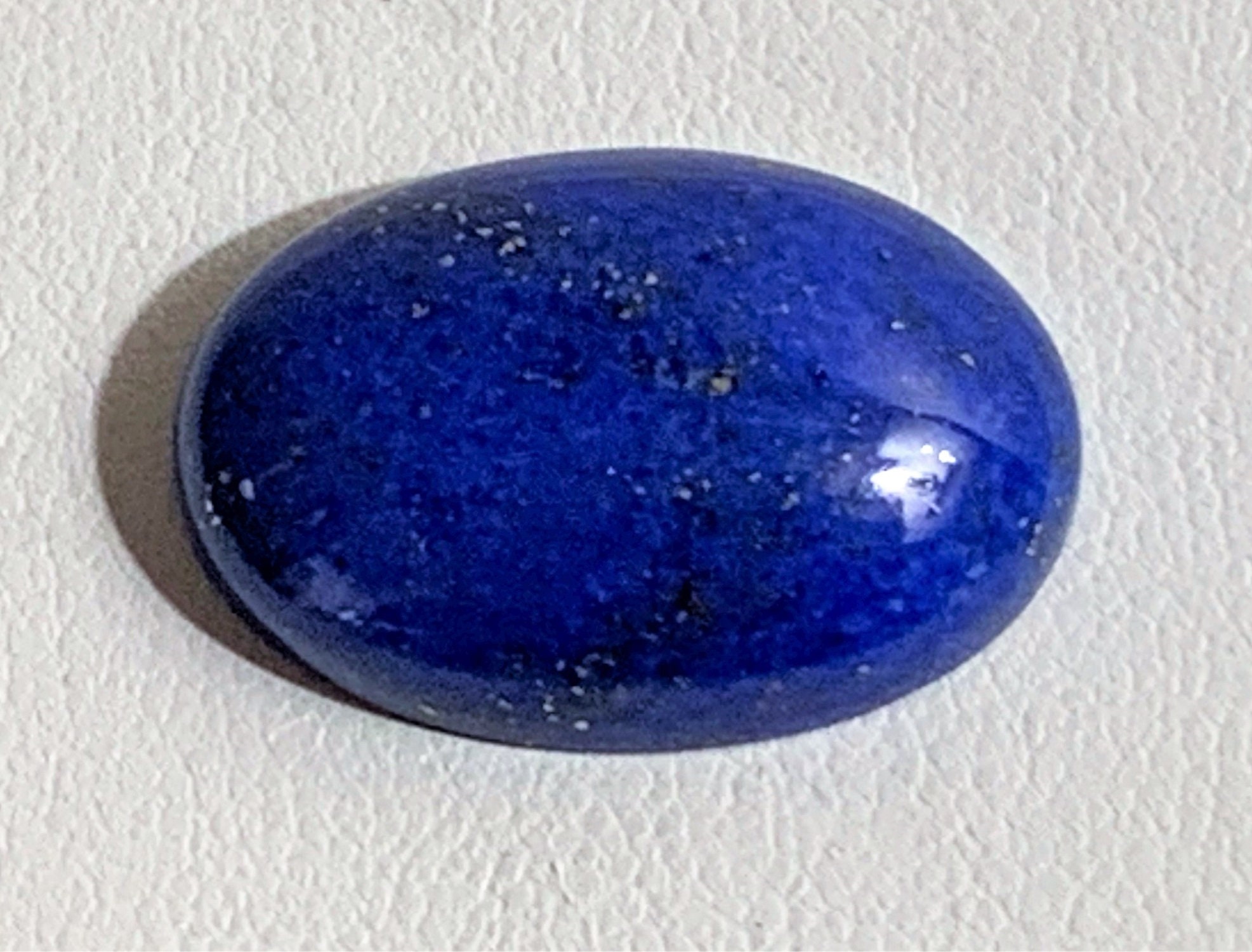 Egyptian Blue Lapis Lazuli Loose Gemstone Oval Cabochon Grade