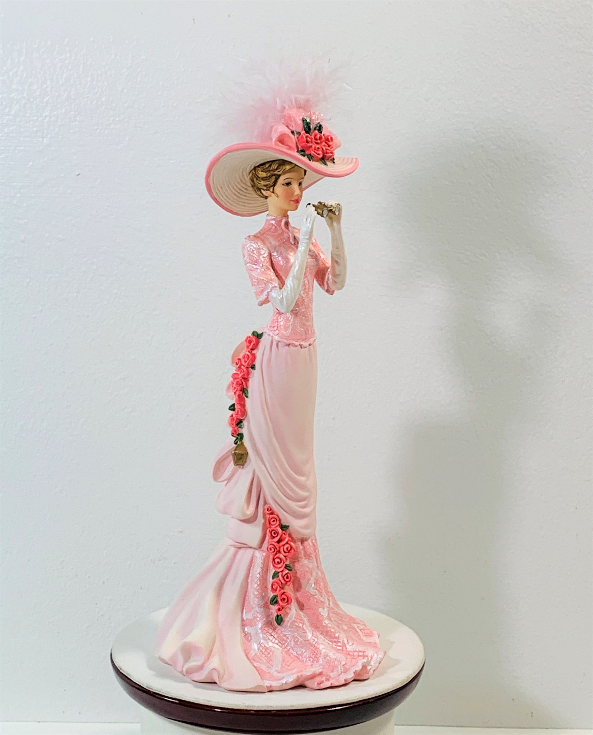 Thomas Kinkade Looking for a Lure Lady Figurine, Inspirations of Hope  Collection. No. 3099D. Mint Condition. 8.5 Tall. Free US Shipping.