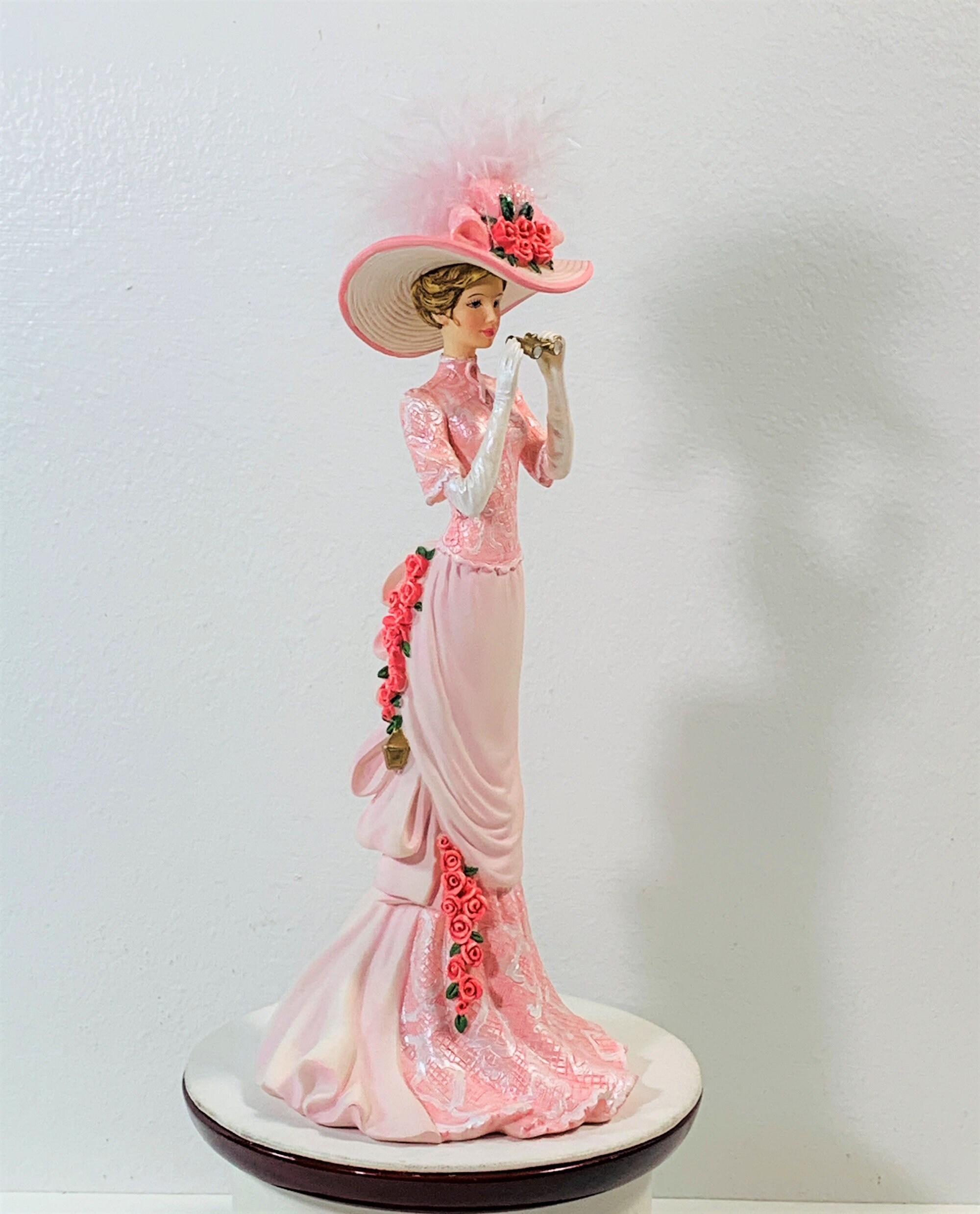 Thomas Kinkade Looking for a Lure Lady Figurine, Inspirations of Hope  Collection. No. 3099D. Mint Condition. 8.5 Tall. Free US Shipping.