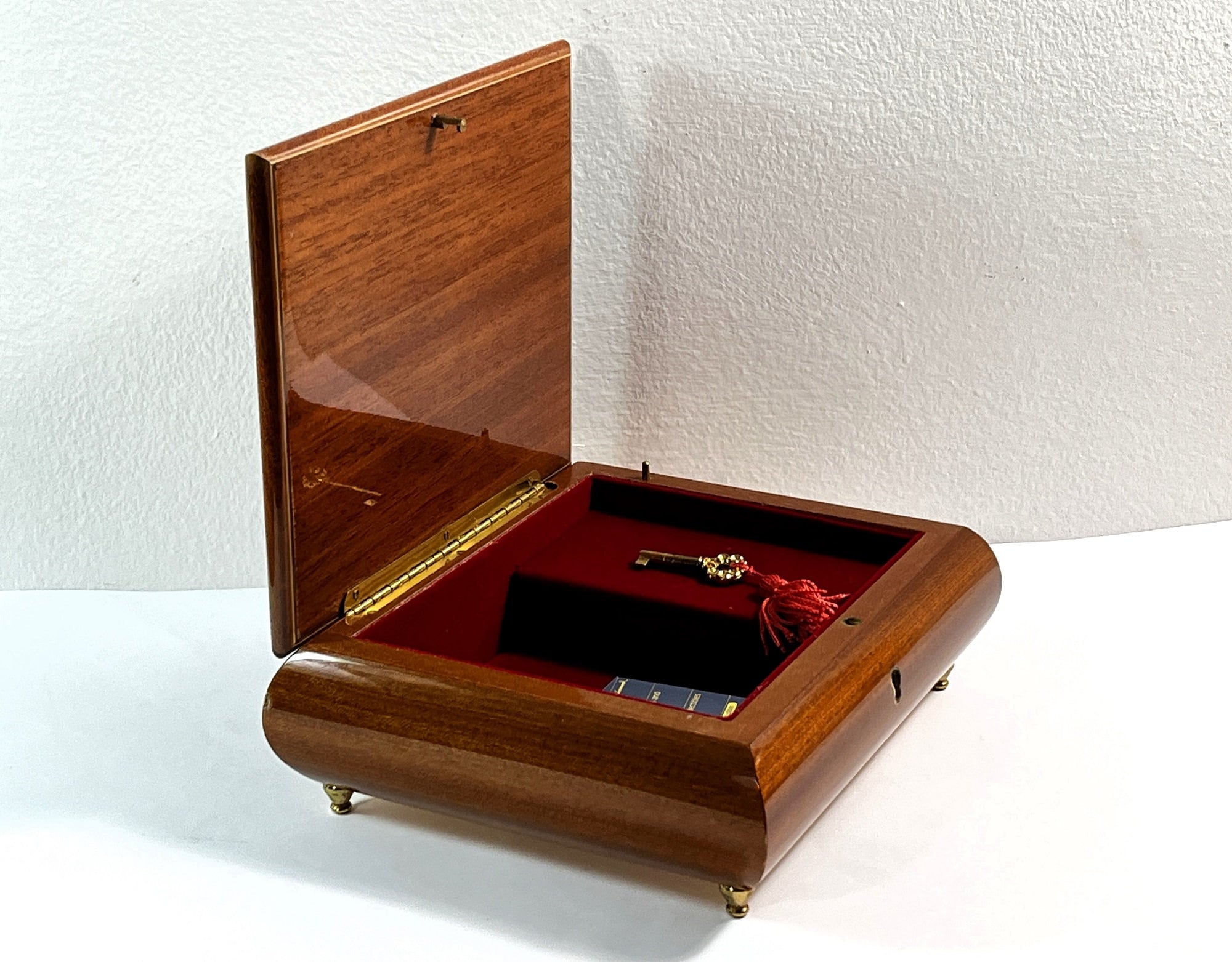 ファッション 通販 Collectible A Were I If Box, Music Swiss Sainte-Croix Reuge 工芸ガラス