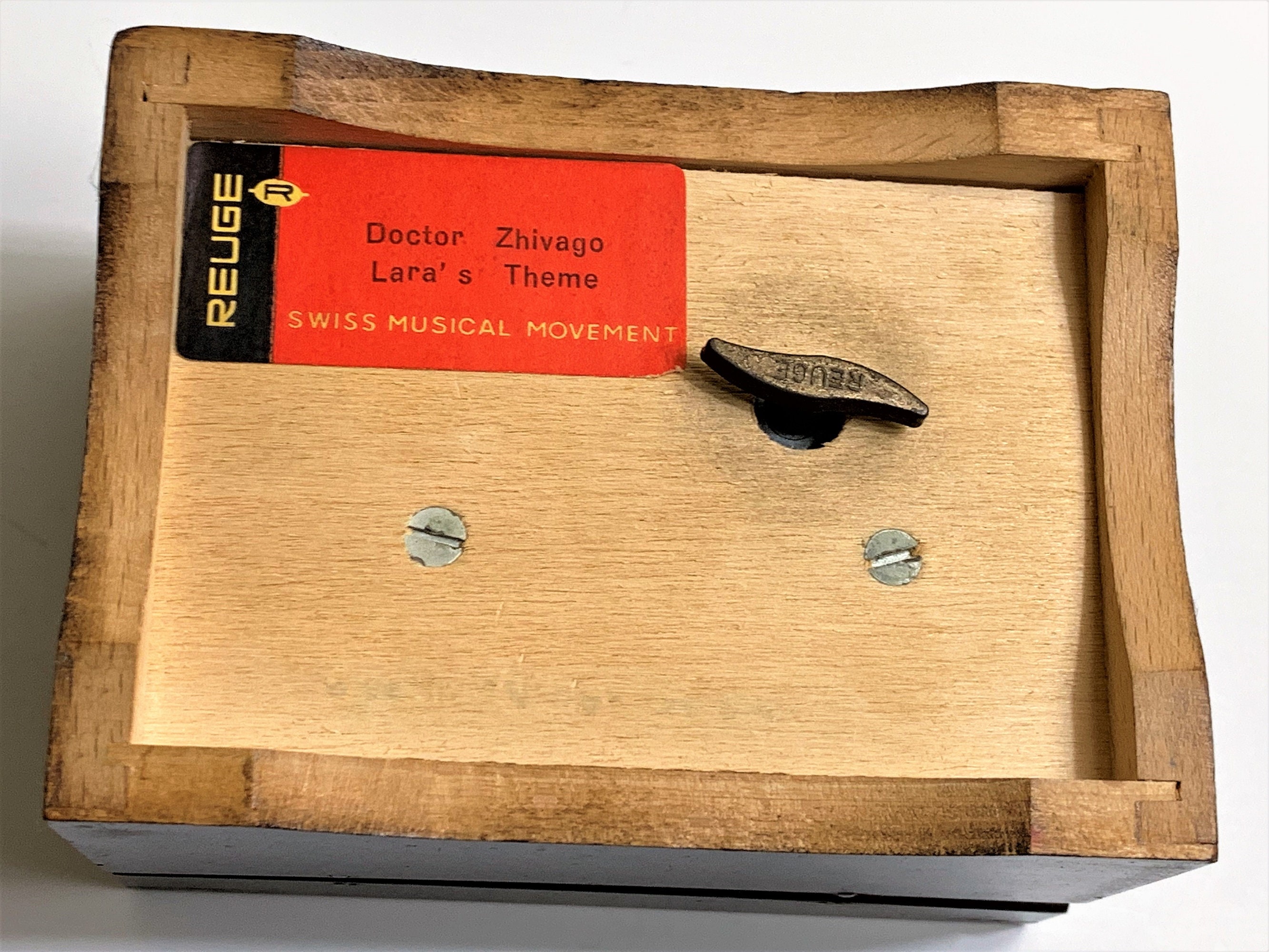 Reuge Swiss Music Box Doctor Zhivago Lara's Theme, Fine Reuge Swiss Music Box Doctor Zhivago Lara's Theme, Fine