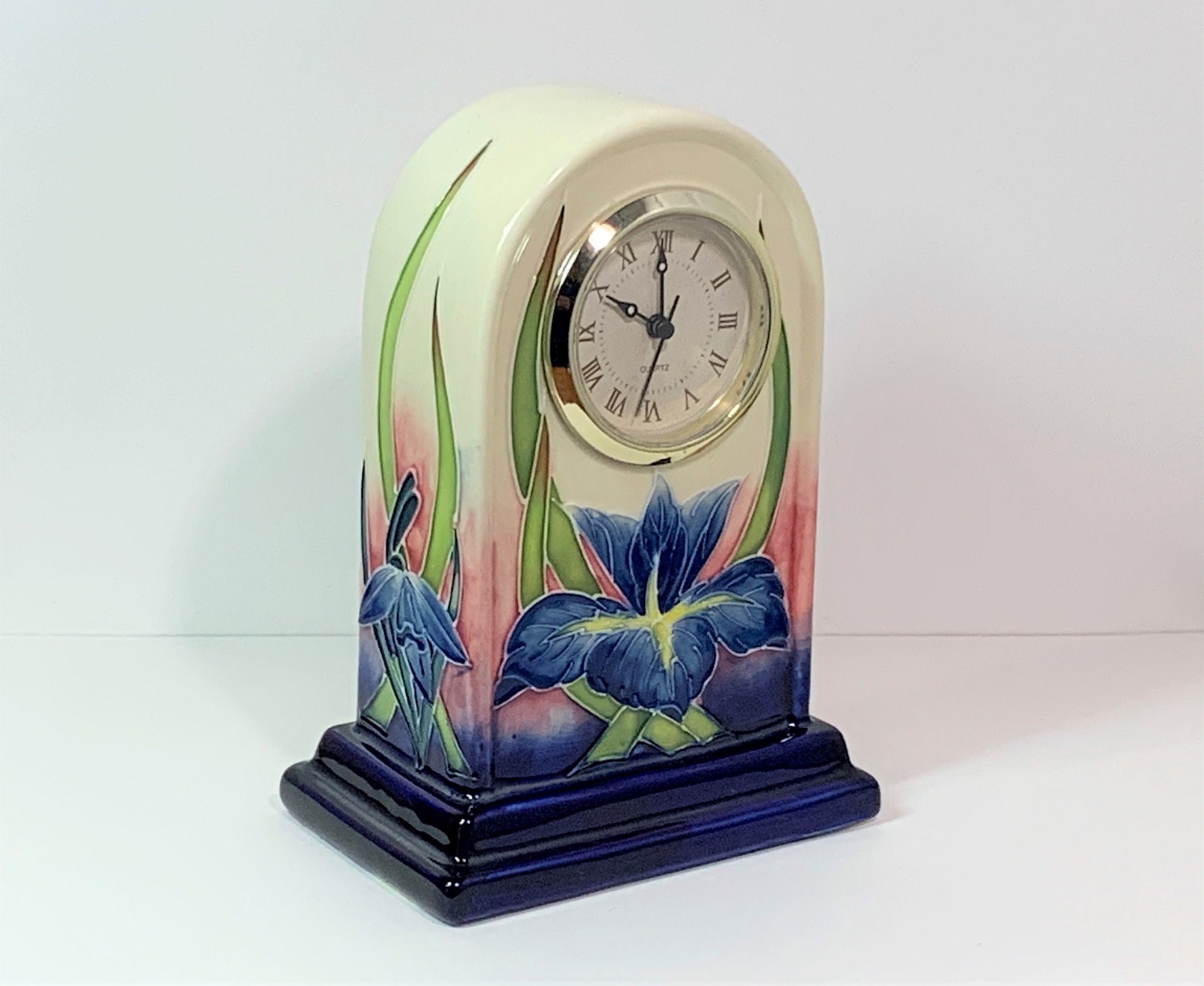 Old Tupton Ware Porcelain Clock