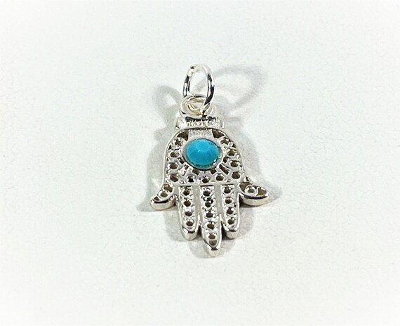 Turquoise Sterling Silver Filigree Necklace 22 Turquoise Sterling Silver Filigree Necklace 22